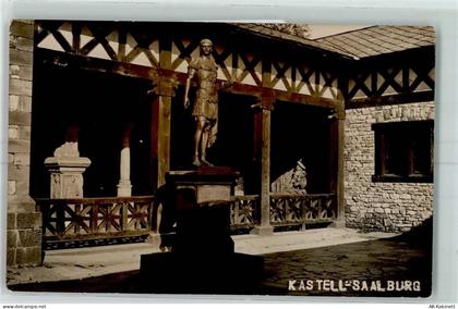 61273 W6393 Saalburg , Taunus, Bahnhof - Kastell Saalburg Statue Kaiser ... - 39133005