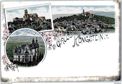 61462 W6240 Königstein im Taunus Lithographie Ruine - 51482308