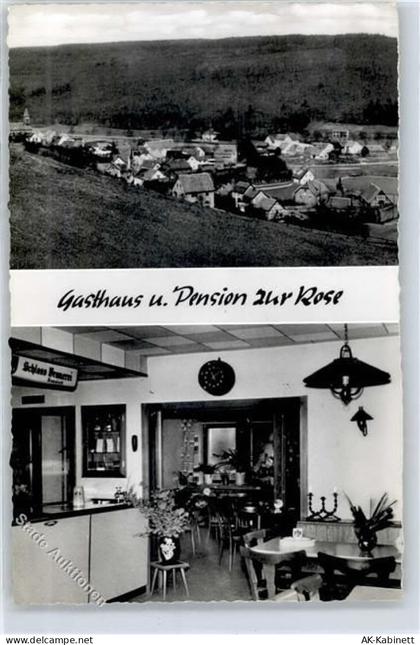 63928 W8761 Riedern , Unterfr - Gasthaus, Pension zur Rose - 51282999