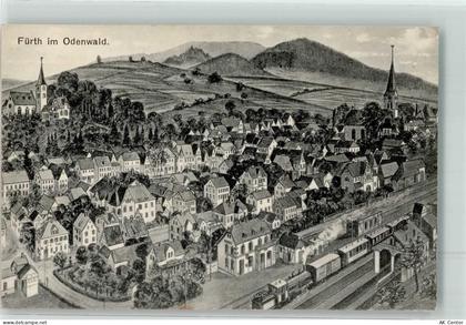 64385 W6149 Fürth , Odenw - Vogelschau Bahnhof - 13625270