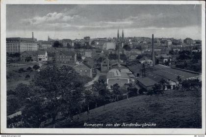 66953 W6780 Pirmasens 1940 - Pirmasens, Ansicht von der Hindenburgbrücke... - 20061282