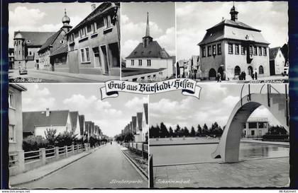 68642 W6842 Bürstadt - Kirche Altes Rathaus Schwimmbad - 51653062