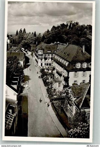 79410 W7847 Badenweiler Foto AK Kaiserstraße mit Burgruine Badenweiler... - 38038724