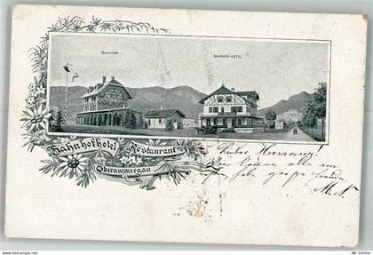 82487 W8103 Oberammergau Passepartout Bahnhof Oberammergau Bahnhofhotel ... - 13583480