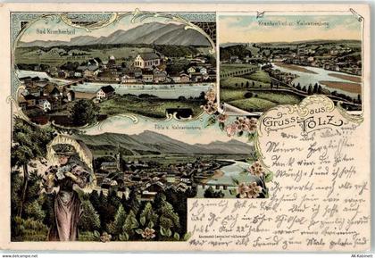 83646 W8170 Bad Tölz 1900 - Blick vom Kalvarienberg Krankenheil Bad - 52197266