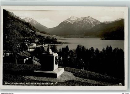 83727 W8162 Schliersee - Oberlanddenkmal Schliersee Bahnpost Bayrischzel... - 10566686
