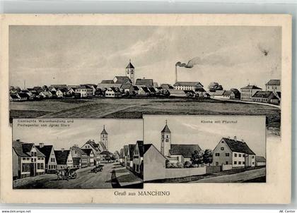 85077 W8072 Manching 1915 - Gemischtwaren-Handlung & Postagentur Storr K... - 13652658