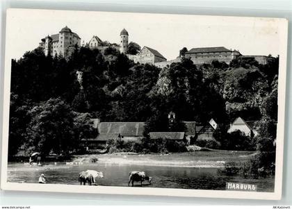86655 W8856 Harburg Schwaben - Schloß Harburg Kühe - 39230525
