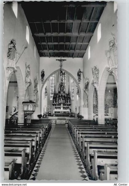 88677 W7778 Markdorf , Baden - Stadtpfarrkirche Innenaufnahme - 10051022