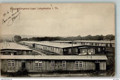 99947 O5820 Bad Langensalza Foto AK Kriegsgefangenlager Langensalza Bara... - 13653718