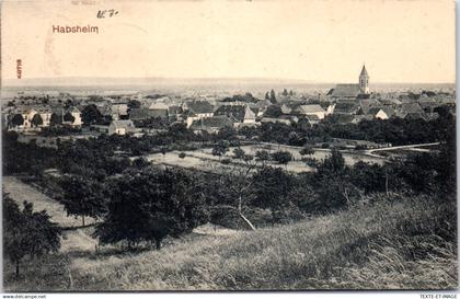 Allemagne - HABSHEIM - vue generale