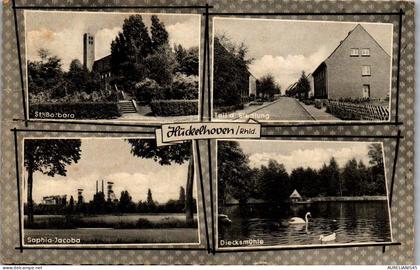 ALLEMAGNE HUCKELHOVEN [PLI] carte postale ancienne [DTZ-10723]