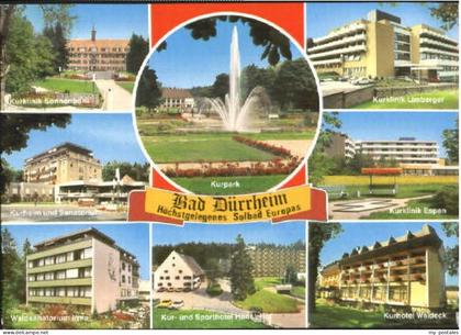 Bad  Duerrheim Bad Duerrheim Hotel Waldeck Klinik Sonnenbuehl Klinik Limberger S