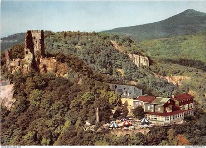 BG12970 ruine drachenfels mit hotel restaurant auf dem drachenfels   germany