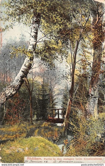 BR41702 Altdobern partie in den anlagen beim Krankenhaus     Germany