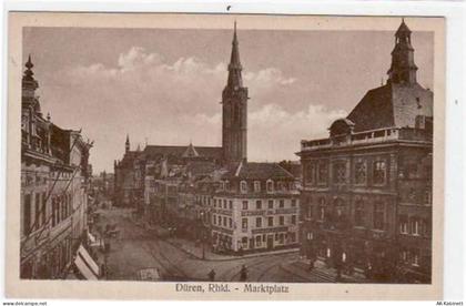 Düren mit Blick auf den Marktplatz ungelaufen Gute Erhaltung. - 39052287