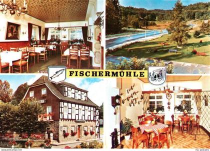 Overath Hotel Restaurant Fischermuehle Gastraeume Flusspartie