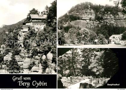 Oybin Sachsen Berg-Oybin und Bergfriedhof
