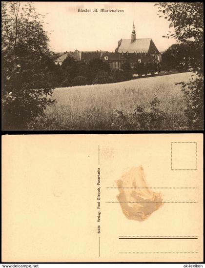 Panschwitz-Kuckau Pančicy-Kukow Kloster St. Marienstern vom Felde 1916