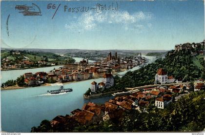 Passau/Bayern - Passau, Totalansicht