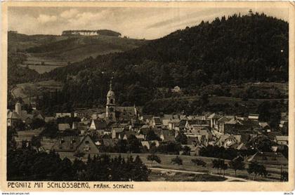 CPA Pegnitz - Pegnitz mit Schlossberg GERMANY (919088)