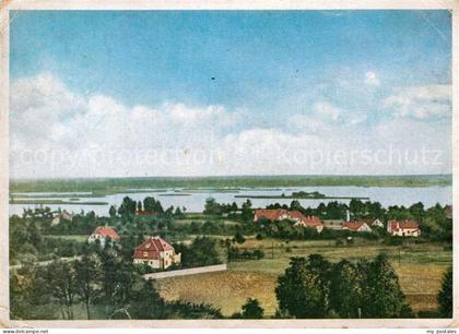 Peitz Panorama Blick zu den Seen