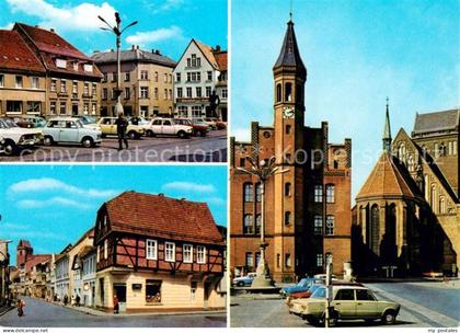Perleberg Grosser Markt Baeckerstrasse Rathaus