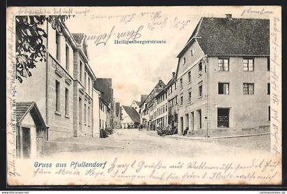 AK Pfullendorf, Heiligenbergerstrasse mit Gasthof