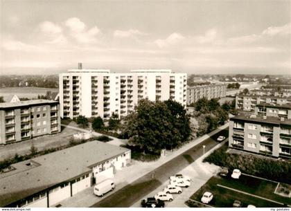 Thesdorf Pinneberg Stadtpanorama Wohnsiedlung Hochhaeuser