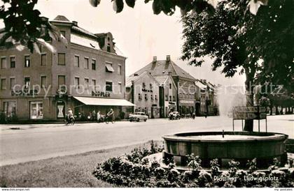 Plattling Isar Bayern Ludwigsplatz