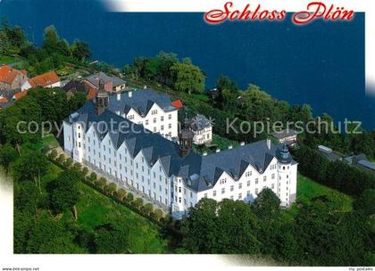 Ploen See Schloss Ploen Fliegeraufnahme