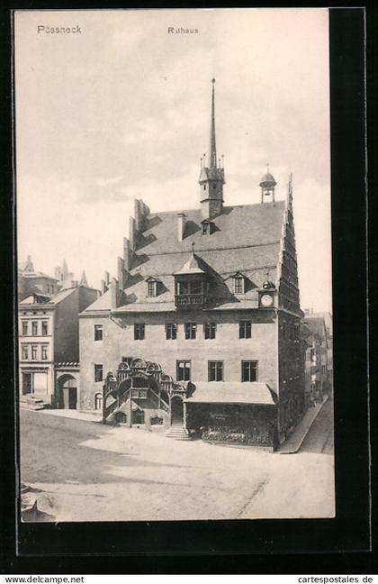 AK Pössneck, Rathaus