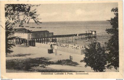 Ostseebad Lubmin in Pommern - Sonnenbad