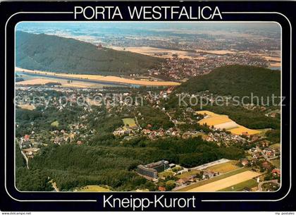 Porta Westfalica Fliegeraufnahme