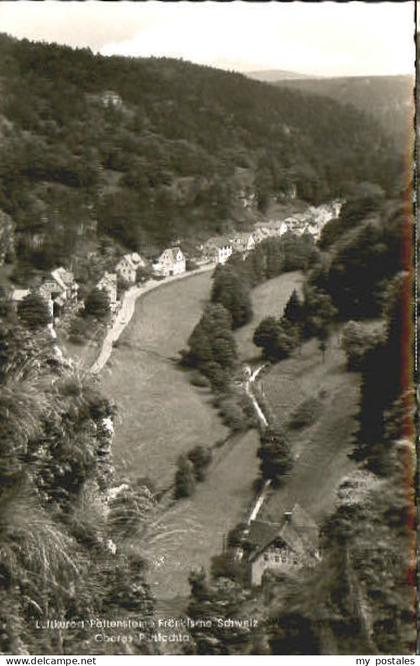 Pottenstein Oberfranken Pottenstein Fraenkische Schweiz Puettlachtal x 1963