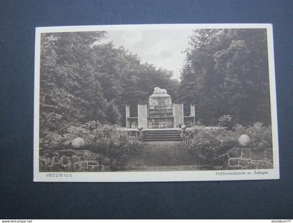 Pritzwalk, Schöne Karte um 1920