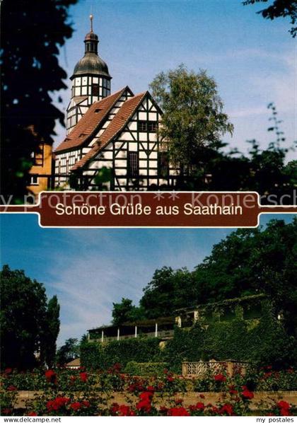 Saathain Fachwerk Kirche Rosengarten