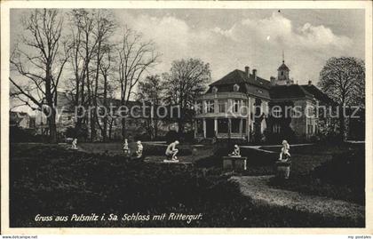 Pulsnitz Sachsen Schloss mit Rittergut