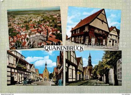 Quakenbrueck Gesamtansicht Gaststaette Zur Hopfenbluete Kirchstrasse Langestrass