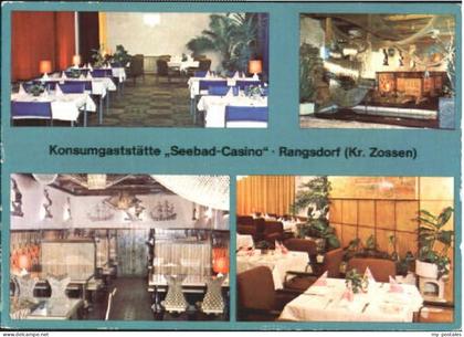 Rangsdorf Gaststaette Seebad x 1981