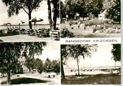Rangsdorf Teilansichten Gaststaette am See Bootsanleger