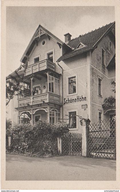 AK Neuporschdorf Neu Porschdorf 67 Landhaus Schöne Höhe a Rathmannsdorf Waltersdorf Prossen Waitzdorf Sächsische Schweiz