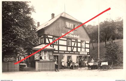 AK Prossen Gasthof Prossner Gründl a Rathmannsdorf Porschdorf Waltersdorf Bad Schandau Königstein Sächsische Schweiz