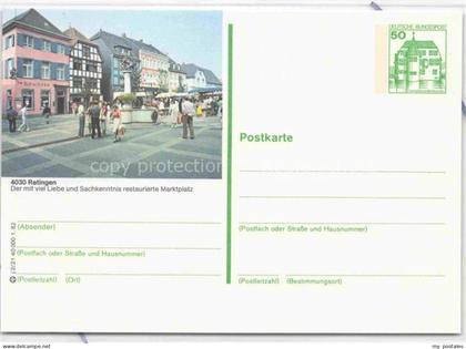 RATINGEN Fussgaengerzone