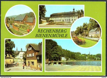 D5345 - Rechenberg Bienenmühle - Verlag Bild und Heimat Reichenbach - Stempel Briefzentrum