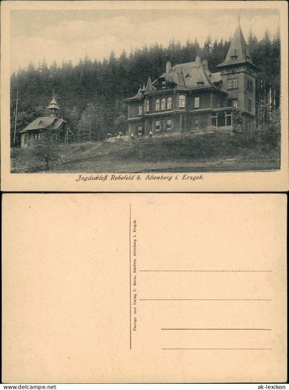 Rehefeld Altenberg (Erzgebirge) Jagdschloß  . Erzgebirge 1910