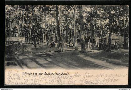 AK Berlin-Reinickendorf, Gaststätte Schönholzer Heide