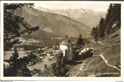 Reit Winkl Reit im Winkl Kapelle