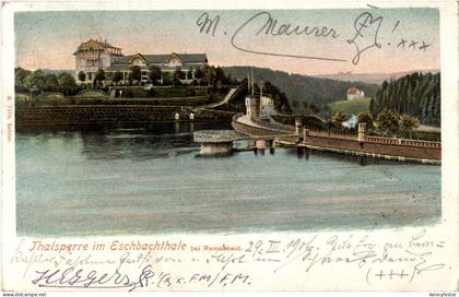 Thalsperre Eschbachthale bei Remscheid