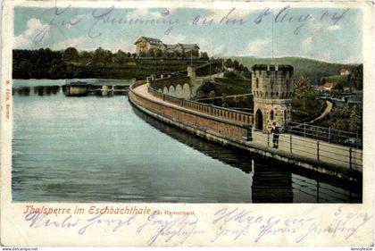 Thalsperre im Eschbachthale bei Remscheid